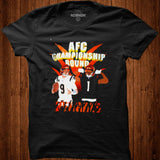 Cincinnati Bengals 2022 AFC Championship Round Shirt - Nekotee