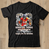 Demaryius Thomas NFL Denver Broncos Memories Graphic Unisex TShirt - Nekotee