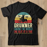 Drummer Musical Instrument Musician Drumming Instrumentalist T Shirt Shirt - Nekotee