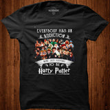 Everybody has an addiction mine just happens to be Harry Potter shirt - Nekotee