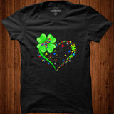 Funny Autism Clover Autism Mom Boy St Patrick's Day T Shirt Shirt - Nekotee