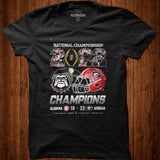 Georgia Bulldogs 2022 CFP National Champions Graphic Unisex T Shirt, Sweatshirt - Nekotee