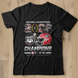 Georgia Bulldogs 2022 CFP National Champions Graphic Unisex T Shirt, Sweatshirt - Nekotee
