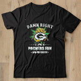 Green Bay Packers NFL I Am A Packers Fan Graphic Unisex T Shirt - Nekotee