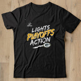 Green Bay Packers Playoffs 2021 2022 NFL Two Sided Graphic Unisex T Shirt - Nekotee