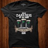 Hello Darkness My Old Friend Ive Come To Drink With You Again Patricks Day shirt - Nekotee
