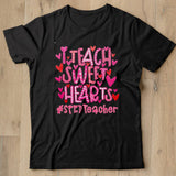 I Teach Sweet Hearts Sped Teacher Shirt - Nekotee