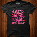 I Teach Sweet Hearts Sped Teacher Shirt - Nekotee