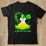 Irish Today White Maltese Dog A Wee Bit Irish Today Shirt - Nekotee
