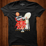 Kansas City Chiefs 2022 Super Bowl LIV Champions NFL T Shirt - Nekotee