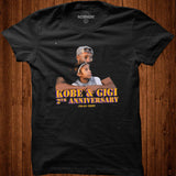 Kobe And Gigi Bryant 2th Anniversary T Shirt - Nekotee