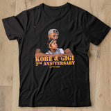 Kobe And Gigi Bryant 2th Anniversary T Shirt - Nekotee
