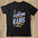 Los Angeles Rams AFC Champions Super Bowl Est 1937 T Shirt - Nekotee