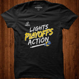 Los Angeles Rams Playoffs 2021 2022 NFL Two Sided Graphic Unisex T Shirt - Nekotee