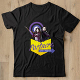 Marvel Hawkeye Clint and Kate Partners Am I Right_ T Shirt - Nekotee