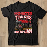 Monster Truck Are My Jam For Monster Truck Lovers Men &amp; Kids T Shirt - Nekotee