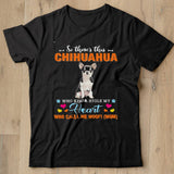 Official a Dog Kinda Stole My Heart So Theres This Black Chihuahua Who Kinda Stole My Heart Who Calls Me Woof Mom Shirt - Nekotee