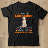 Official a Dog Kinda Stole My Heart So Theres This Yellow Labrador Who Kinda Stole My Heart Who Calls Me Woof Mom Shirt - Nekotee