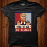 One For Joe Biden One For Kamala Harris shirt - Nekotee