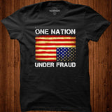 One nation under fraud American shirt - Nekotee