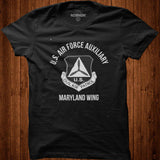 U.S Air force auxiliary Maryland Wing Civil Air Patrol shirt - Nekotee