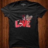 Valentines Love &amp; Heart Art In Polka, Cheetah &amp; Gnome Cap T Shirt Shirt - Nekotee