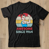 Vintage 1964 Birthday 58 Year 58th Birthday Shirt - Nekotee