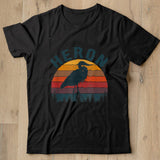 Vintage Retro Birding Heron Addict Blue Heron T Shirt Shirt - Nekotee