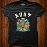 Wilbur Soot Merch Soot College Technicolour shirt - Nekotee