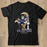 Wonder Woman Los Angeles Rams Champions 2022 Super Bowl T Shirt - Nekotee