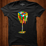 melting Puzzle Cube Shirt - Nekotee