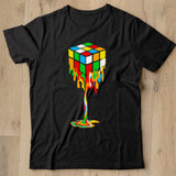 melting Puzzle Cube Shirt - Nekotee