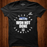 seattle seahawks champions 2020 won not done shirt - Nekotee