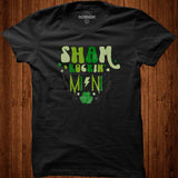 Shamrockin Mini retro St Patricks day shamrock matching T Shirt - Nekotee