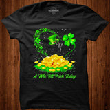 Irish Today Black Labrador Dog A Wee Bit Irish Today Shirt - Nekotee