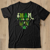 Shamrockin Mini retro St Patricks day shamrock matching T Shirt - Nekotee